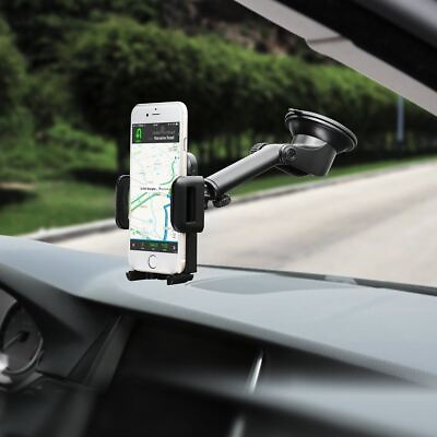 #ad Universal Car Mount Holder Case Cradle Stander for iPhone Cell Phone Black