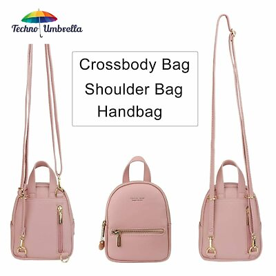 Women Mini Backpack Purse Leather Crossbody Phone Bag Small Shoulder Bag