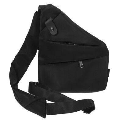 #ad Chest Bag Sling Bag Shoulder Bag For Men Fanny Pack Black Sling Bag Crossbody