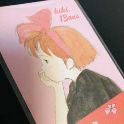 #ad Vintage Kiki#x27;S Delivery Service 1 Pochi Bag Kiki Card Studio Ghibli Ken Postcard