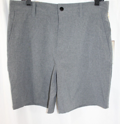 #ad NWT Panama Jack Mens Grey Hybrid Quick Drying Shorts 32