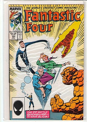 #ad Fantastic Four #304 Quicksilver 9.2