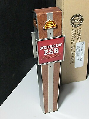 #ad NEW Red Hook Original Ale Tall Beer Tap Handle Pull keg bar Marker Craft ESB