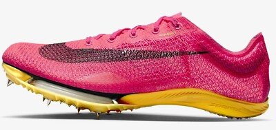 #ad Nike Mens 7.5 Air Zoom Victory Track amp; Field Distance Spikes Pink CD4385 600 NEW