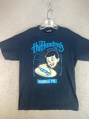 #ad Y2K The Hundreds Shirt Mens Medium Blue Graphic T Skater Vintage Humble Pin Up