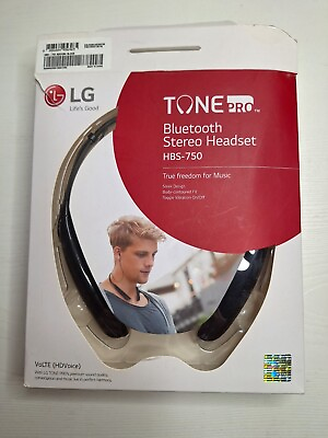 #ad LG TONE PRO HBS 750 Bluetooth Wireless Stereo Headset