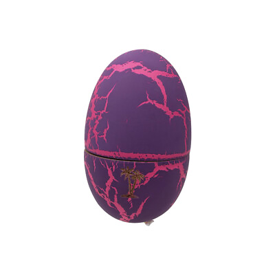 Bahama Kendama Egg Wooden Crackle Egg shaped Pill Purple over Pink $19.54
