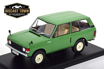 #ad 1:24 Whitebox Land Rover Range Rover Light Green Diecast WB124171