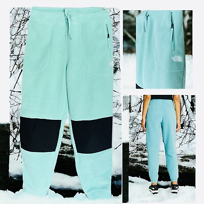 #ad The North Face Women#x27;s Size Alpine Polartec 200 Pants Green Wasabi Slim Fit XL