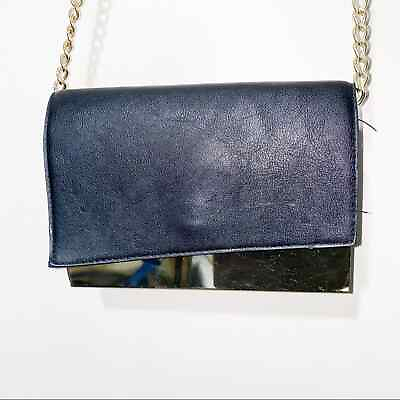 #ad Target Black Crossbody bag purse Gold Tone Hardware