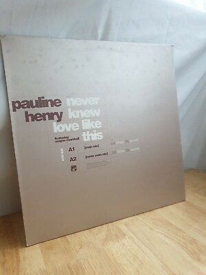 #ad Pauline Henry Never Knew Love Like This 12 Inch Vinyl Record