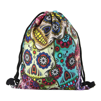 #ad Polyester String Bag String Draw Bag Daypacks Little Backpack
