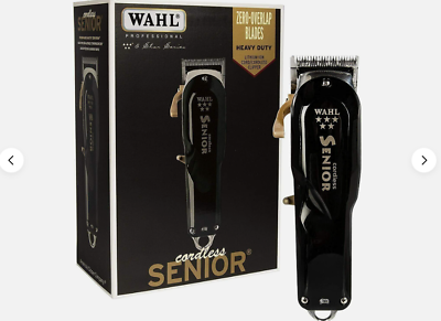 #ad Wahl Senior Professional Cordless Clipper Series 8504 400 Adjustable Blade 5Star
