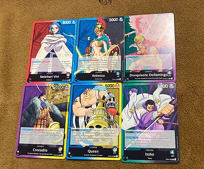 #ad One Piece TCG OP04 Leader One of each