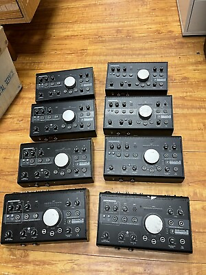 #ad lot of 8Mackie Big Knob Studio 3x2 Reference Monitor Controller