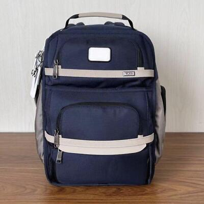 #ad Tumi Alpha 3 Backpack Shoulder Bag Business Nylon Blue Brief pack Outlet