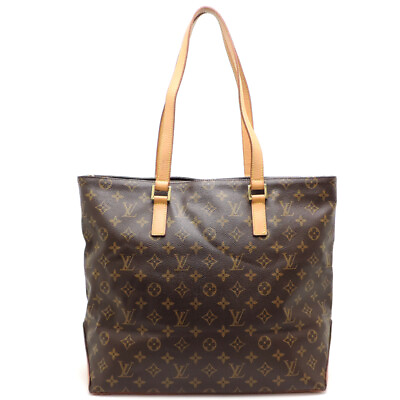 #ad Louis Vuitton Cabas Mezzo M51151 Tote Bag Monogram Ebene 476540