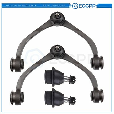 #ad Front 2x Upper Control Arms 2x Lower Ball Joints Kit Fits Dodge Dakota 2WD 4WD
