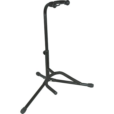 #ad Musician#x27;s Gear Electric Acoustic and Bass Guitar Stand Black
