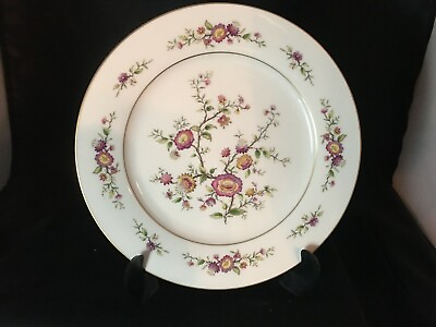 #ad NORITAKE ASIAN SONG SALAD PLATE IVORY CHINA PATTERN NUMBER 7151 JAPAN EXCELLENT