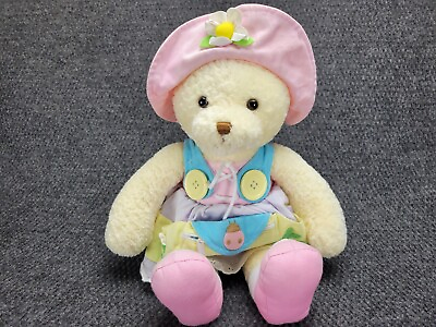 #ad Yellow Bear Stuffed Plush Toy 16quot;