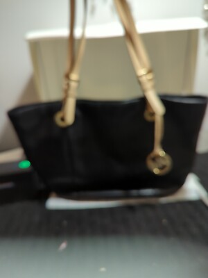 #ad Michael Kors tote handbag Black Used