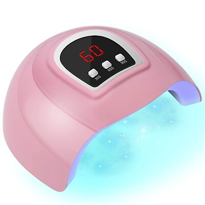#ad LED Nail Lamp Professional Nail Dryer 54W Portable Nail Dryer with Timer Sensor