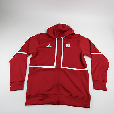 #ad Nebraska Cornhuskers adidas Aeroready Jacket Men#x27;s Red New