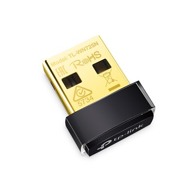 #ad TP Link TL WN725N N150 150Mbps Wireless Nano USB 2.0 WiFi Network Adapter Dongle