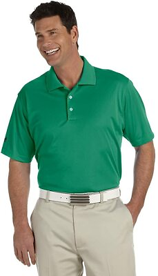 #ad Adidas Mens Golf Climalite Basic Polo Shirt Amazon Size M