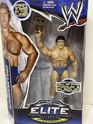 #ad WWE Bruno Sammartino Mattel Elite Series 25 Wrestling Figure Toy HOF Legends wwf