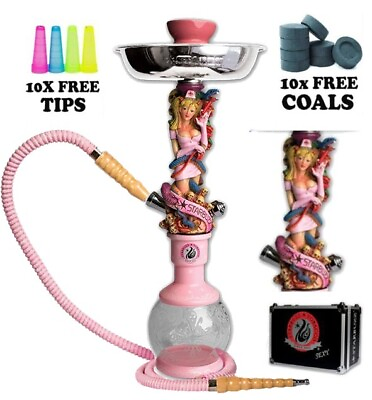 #ad Starbuzz Sexy Ladies Edition: 1 Hose Hookah Waterpipe Complete Set Pink