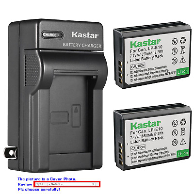 #ad Kastar Battery Wall Charger for Canon LP E10 LC E10 amp; Canon EOS Rebel T3 Camera