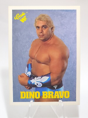 #ad 1x Dino Bravo Classic WF WWF Wrestling Federation 202201C05