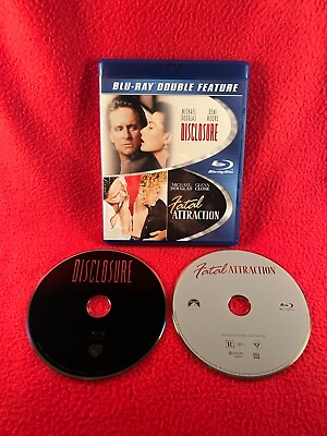 #ad Disclosure Fatal Attraction Blu ray Michael Douglas Glenn Close Demi Region A