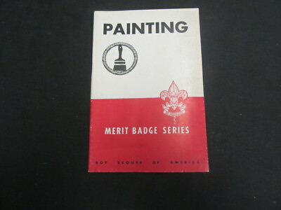 #ad Painting Merit Badge Pamphlet 8 50 Printing lk