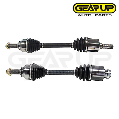 #ad Front Pair CV Axle Joint Shaft Assembly for 2007 2013 Mazda 3 Automatic Trans