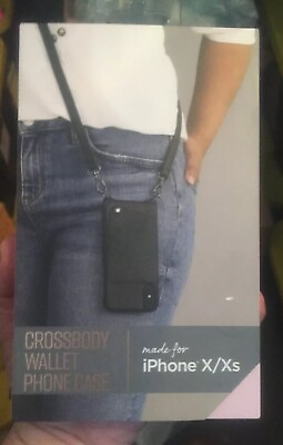 iPhone X Xs Fellowes Crossbody Wallet Phone Case New In Box $20.00