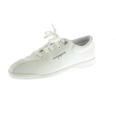 #ad Easy Spirit Womens AP2 White Leather Sneakers Shoes 7 Medium BM BHFO 0835