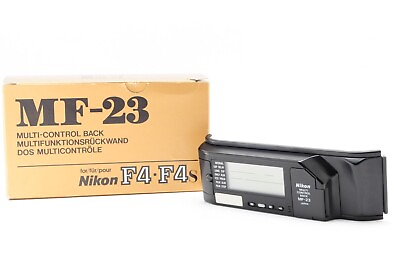 #ad N MINT in Box Nikon MF 23 Multi Control Data Back for F4 F4S Film Camera JAPAN