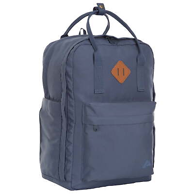 #ad Ozark Trail Dual Carry Backpack Blue Indigo Adult Teen Everyday Polyester