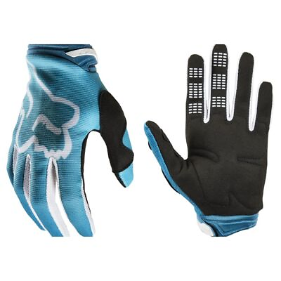 #ad Fox Racing 180 Toxsyk Womens Motocross Gloves Maui Blue Large