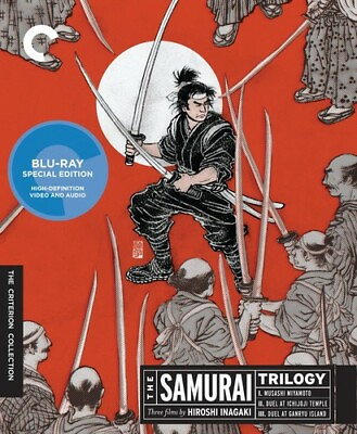 #ad The Samurai Trilogy Criterion Collection New Blu ray
