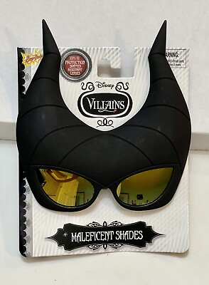 #ad Sun Staches Costume Sun Glasses Halloween DISNEY VILLIANS MALEFICENT 