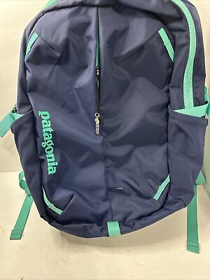 #ad Patagonia men#x27;s Atom Tote Pack20L backpack Casual Navy× green Rucksack USED