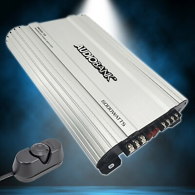 #ad Audiobank Monoblock 6000 WATTS Amp 1OHM Car Audio Stereo Amplifier P6001