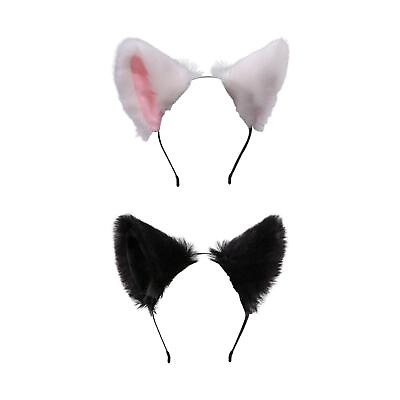 #ad Ear Headbands Hair Accessory Cute Cosplay Party Costume Ears Hair Headwear for
