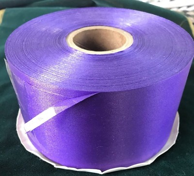 #ad Vintage Flower Ribbon Purple 2.75quot; Wide on Roll