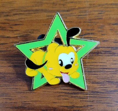 #ad Disney Trading Pin Pluto Cute Star Collection SDR