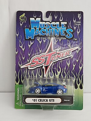 #ad MUSCLE MACHINES IMPORT TUNER 01 CELICA GTS T02 44 1:64